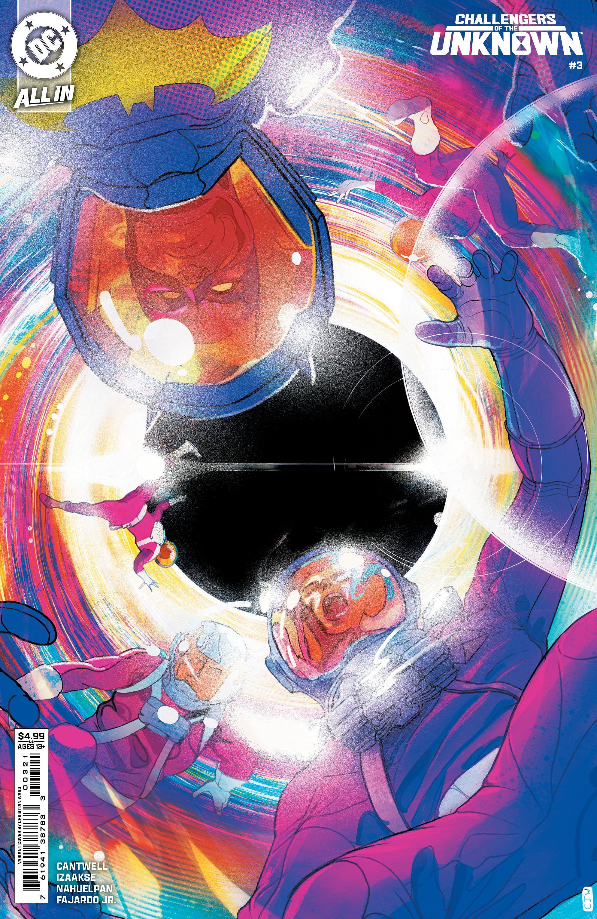 CHALLENGERS OF THE UNKNOWN (2024) #3 CVR B CHRISTIAN WARD CARD STOCK VAR