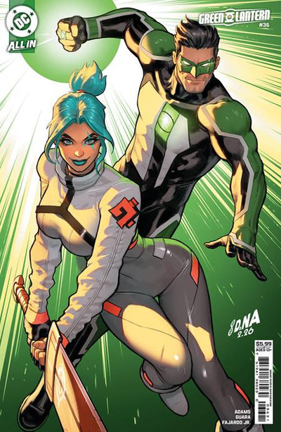 GREEN LANTERN (2023) #36 CVR B DAVID NAKAYAMA CARD STOCK VAR