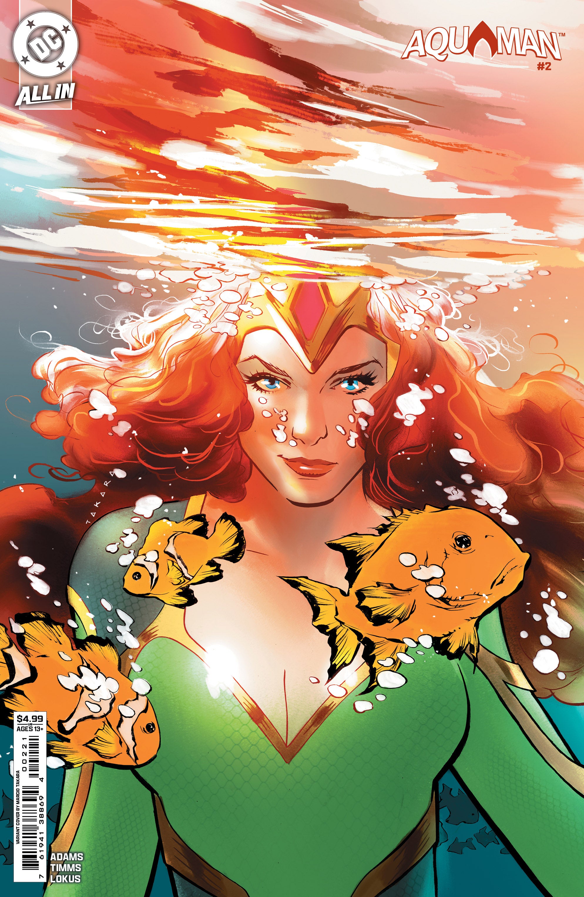 AQUAMAN (2025) #2 CVR B MARCIO TAKARA CARD STOCK VAR