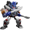 BLOKEES TRANSFORMERS DEFENDER VERSION 06 BRUTAL FANG MINI MODEL (BLIND BOX)