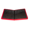 PALMS OFF GAMING COLLECTORS SERIES 12 POCKET RED ZIP TRADING CARD BINDER