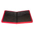 PALMS OFF GAMING COLLECTORS SERIES 12 POCKET RED ZIP TRADING CARD BINDER