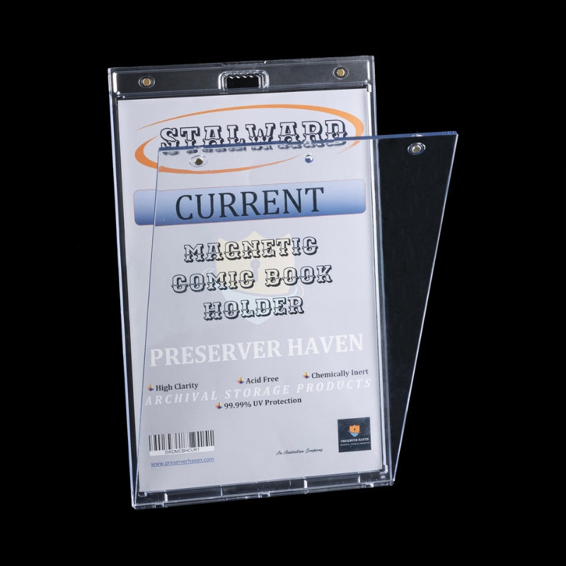 STALWARD UV MAGNETIC COMIC BOOK HOLDER - CURRENT