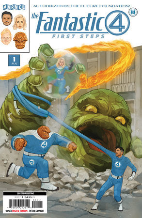 FANTASTIC FOUR FIRST STEPS (2025) #1 (ONE SHOT) PHIL NOTO 2ND PRINTING VAR