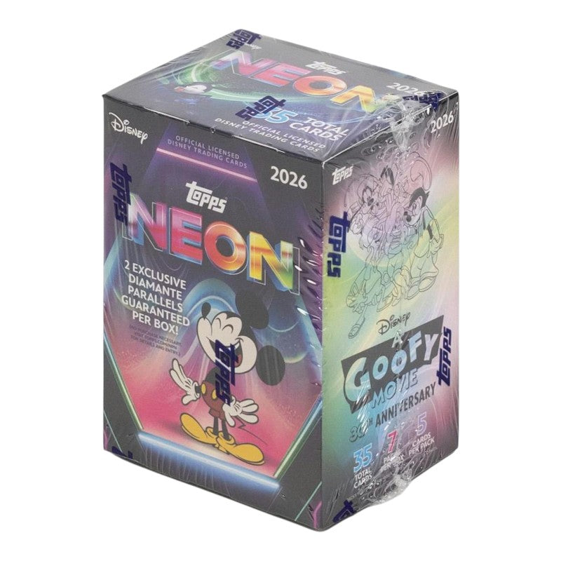 2026 TOPPS DISNEY NEON BLASTER BOX