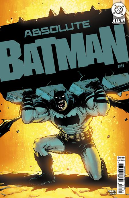 ABSOLUTE BATMAN (2024) #11 CVR C CHRIS BURNHAM CARD STOCK VAR
