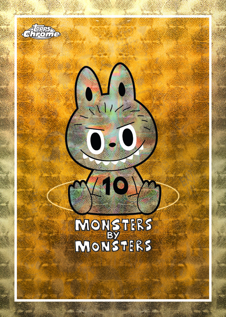 2025 TOPPS CHROME LABUBU THE MONSTERS 10TH ANNIVERSARY HOBBY BOX