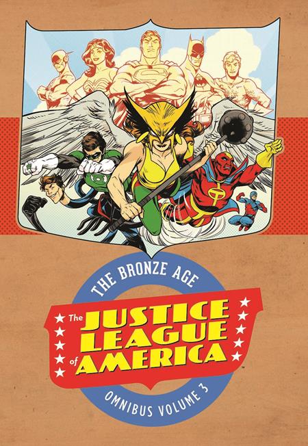 JUSTICE LEAGUE OF AMERICA THE BRONZE AGE OMNIBUS HC VOL 03 - DAMAGED SEE NOTES