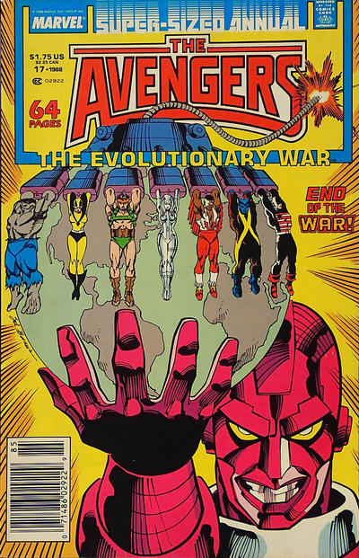 AVENGERS (1963) ANNUAL #17 NEWSSTAND EDITION