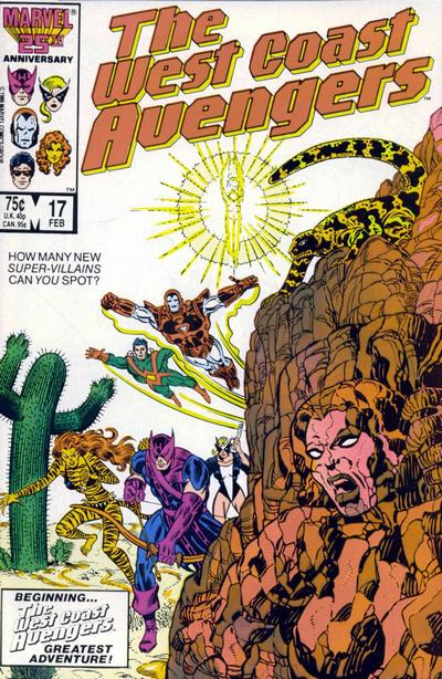 AVENGERS WEST COAST (1985) #17 (VF/NM)