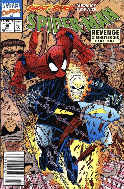 SPIDER-MAN (1990) #18 NEWSSTAND EDITION