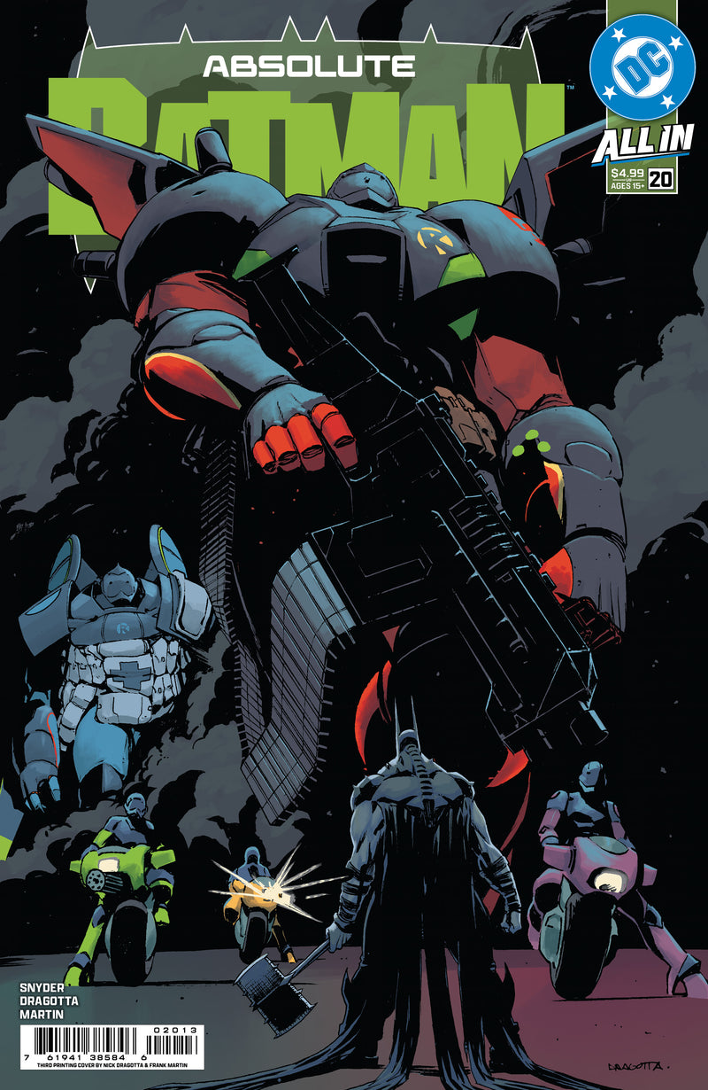 ABSOLUTE BATMAN (2024) #20 THIRD PRINTING VAR