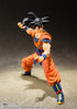 S.H.FIGUARTS DRAGON BALL SON GOKU A SAIYAN RAISED ON EARTH FIGURE AF