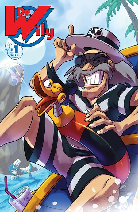 DR WILY (2026) #1 (ONE SHOT) CVR D 5 COPY INCV ANDREW DICKMAN VAR