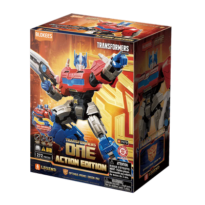BLOKEES TRANSFORMERS ACTION EDITION 04 OPTIMUS PRIME ORION PAX MODEL