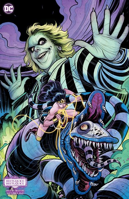 WONDER WOMAN (2023) #12 CVR G ELIZABETH TORQUE & SABINE MOSS BEETLEJUICE CARD STOCK VAR (ABSOLUTE POWER)