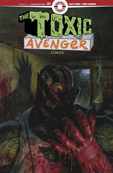 TOXIC AVENGER COMICS (2025) #1 CVR A FRED HARPER