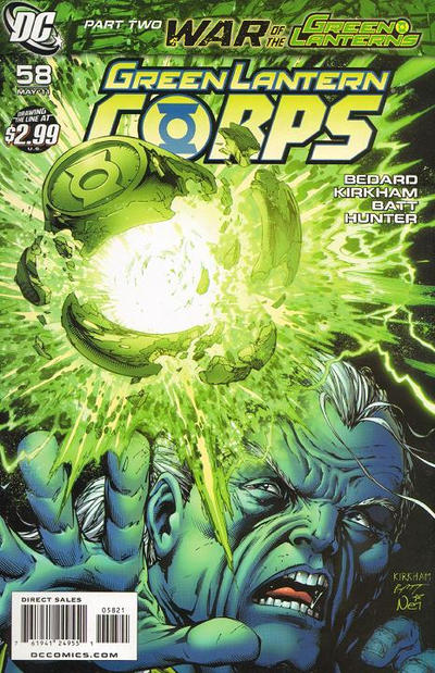 GREEN LANTERN CORPS VOL 2 #58 VAR ED (WAR OF GL)