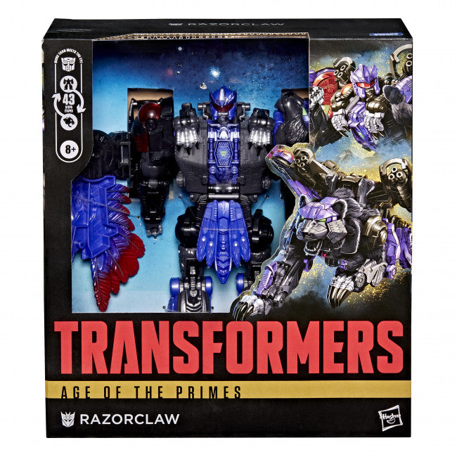 TRANSFORMERS AGE OF THE PRIMES LEADER CLASS RAZORCLAW AF