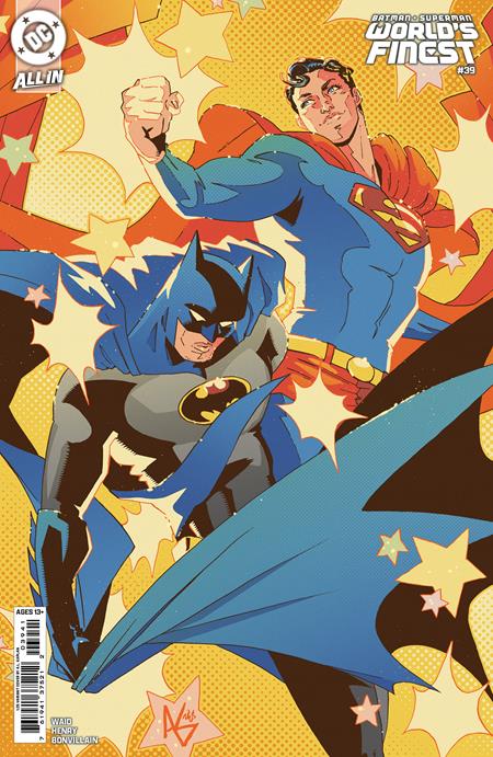 BATMAN SUPERMAN WORLDS FINEST (2022) #39 CVR D INC 1:25 AL KAPLAN CARD STOCK VAR (WE ARE YESTERDAY)