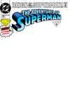 ADVENTURES OF SUPERMAN (1987) #501 FACSIMILE EDITION (2026) FACSIMILE EDITION CVR B BLANK CARD STOCK VAR