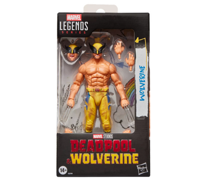 MARVEL LEGENDS SERIES DEADPOOL & WOLVERINE WOLVERINE (SHIRTLESS) AF