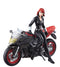 AVENGERS LEGENDS 6IN ULTIMATE BLACK WIDOW AND MOTORCYCLE AF