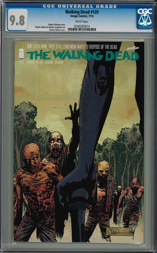 CGC WALKING DEAD (2003) #129 (9.8)