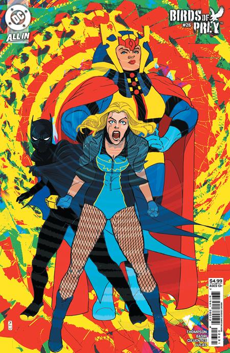 BIRDS OF PREY (2023) #26 CVR C CHRISTIAN WARD CARD STOCK VAR