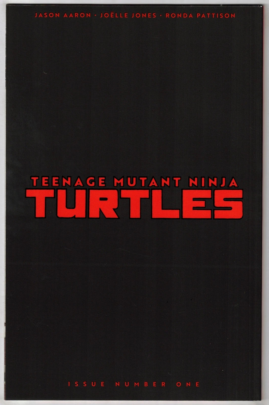 TEENAGE MUTANT NINJA TURTLES (2024) #1 RARE JOELLE JONES SQUAREBOUND VARIANT