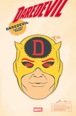 DAREDEVIL (2023) #25 RETRO HALLOWEEN MASK VAR
