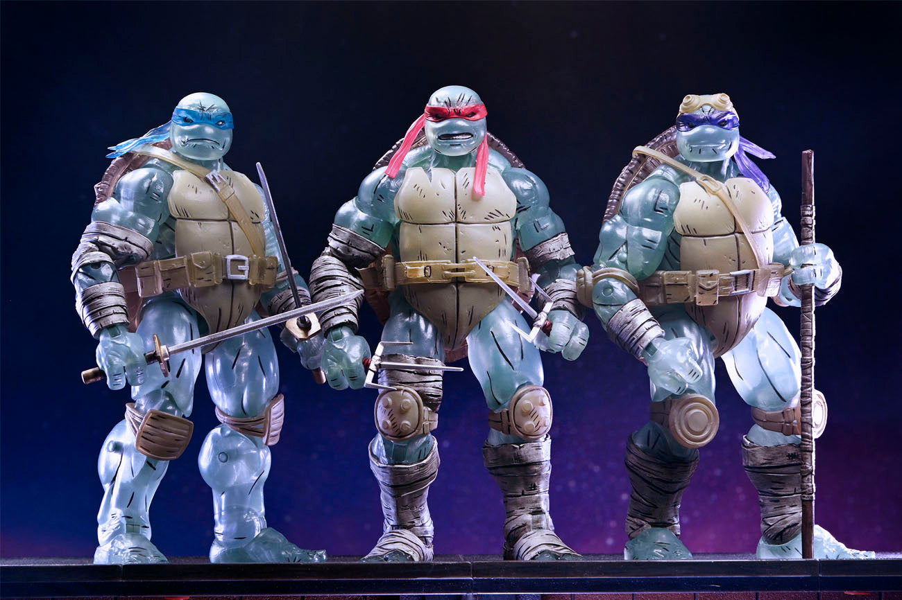 TMNT THE LAST RONIN GHOST BROTHERS 3 PACK 7IN AF