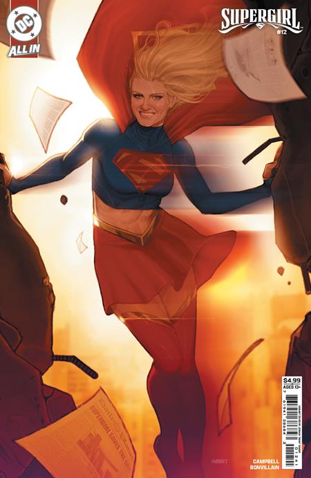 SUPERGIRL (2025) #12 CVR D JOSHUA SWAY SWABY CARD STOCK VAR (THE REIGN OF THE SUPERBOYS)