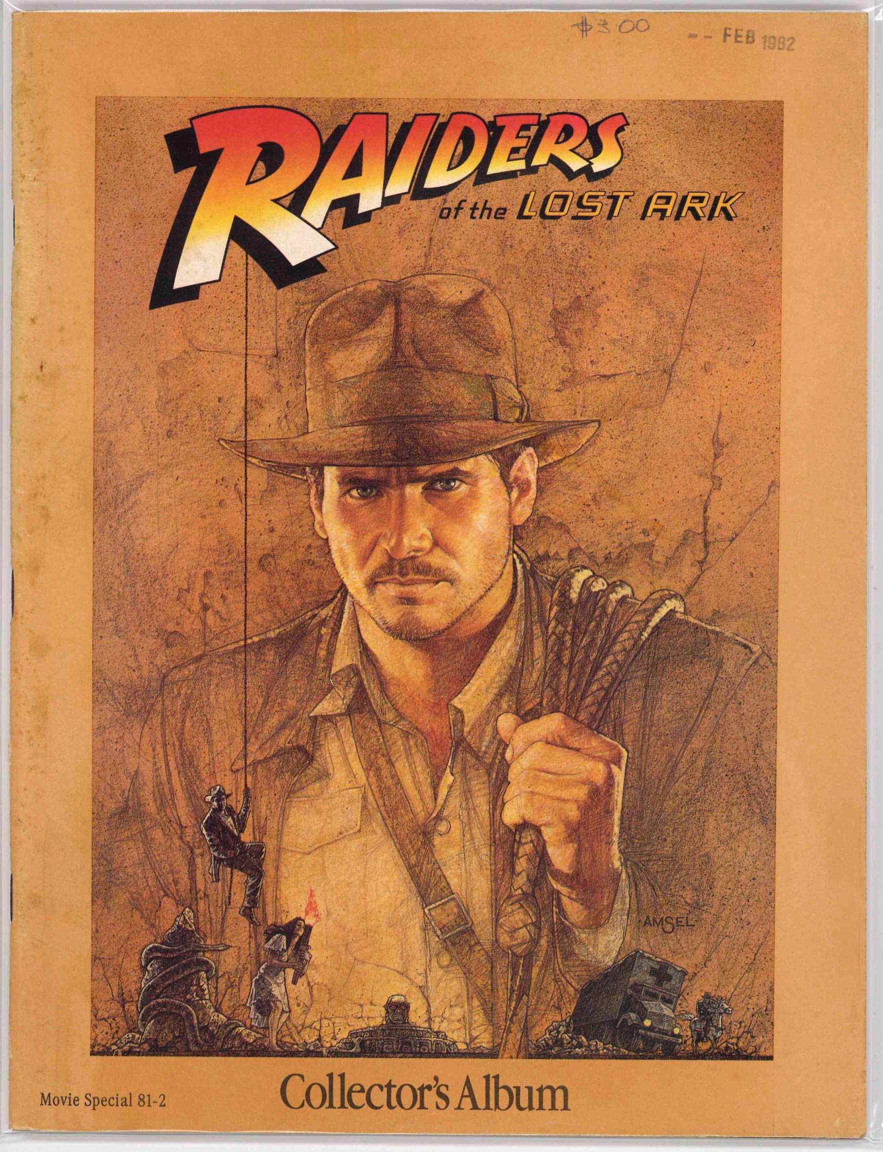 RAIDERS OF THE LOST ARK COLLECTORS ALBUM (1981) #81-2 (VG/FN)