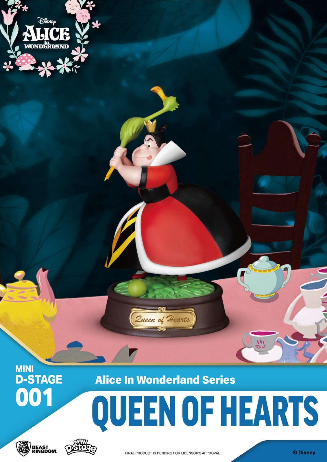 ALICE IN WONDERLAND MINI D-STAGE 001 QUEEN OF HEARTS
