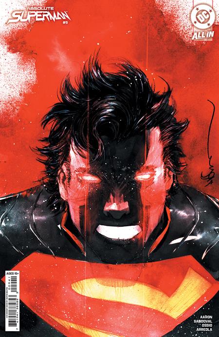 ABSOLUTE SUPERMAN (2024) #9 CVR D INC 1:25 DUSTIN NGUYEN CARD STOCK VAR