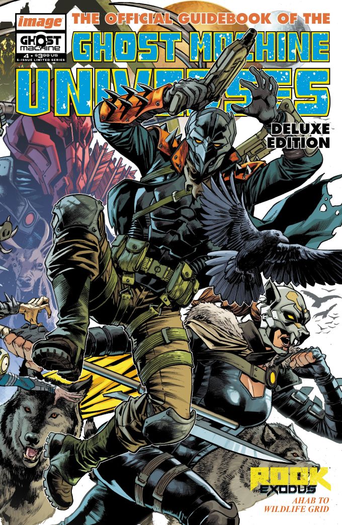 GHOST MACHINE THE OFFICIAL GUIDEBOOK (2026) #4 CVR B BRYAN HITCH & BRAD ANDERSON WRAPAROUND