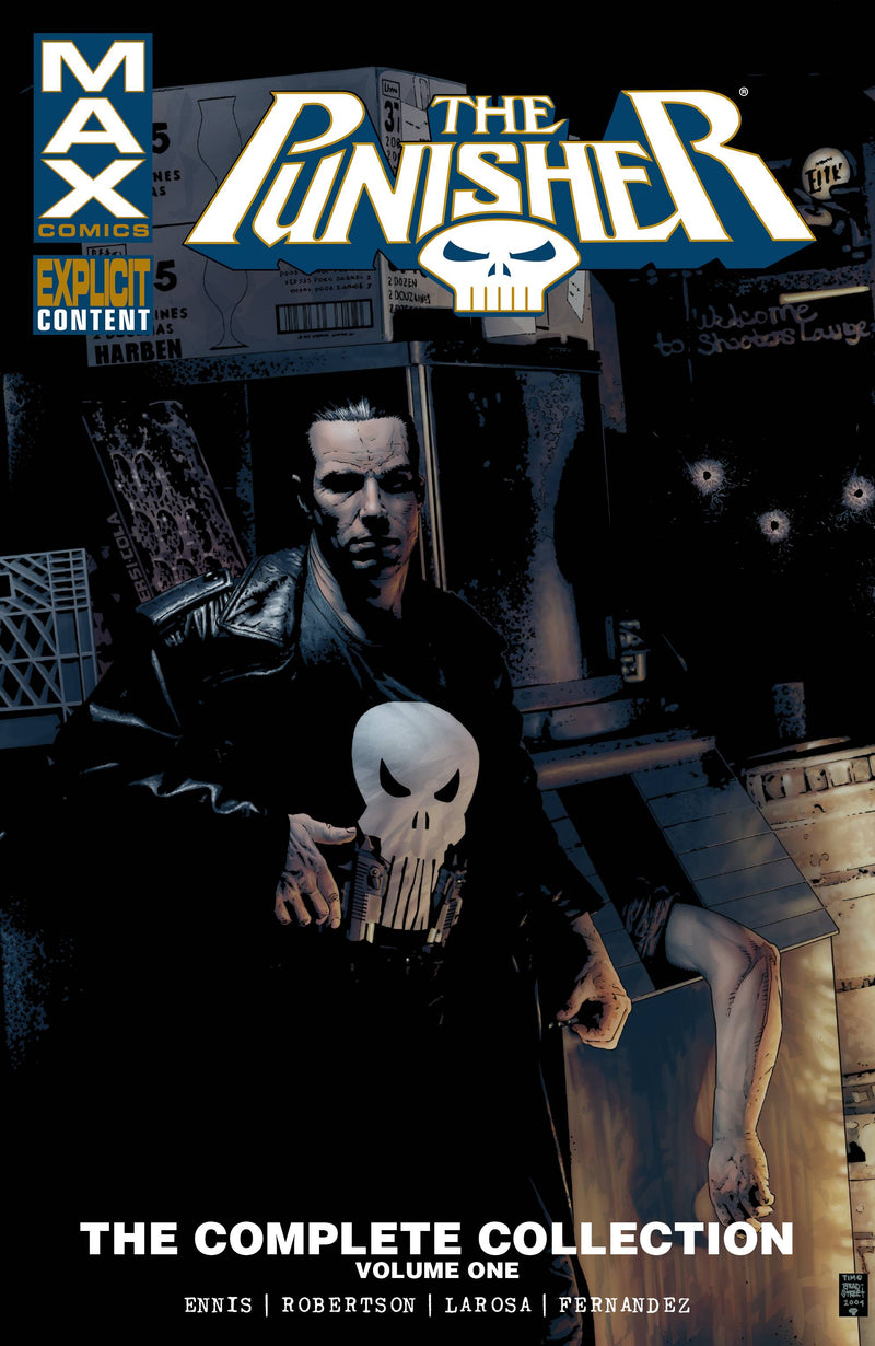 PUNISHER MAX TP COMPLETE COLLECTION VOL 01 - FIRST PRINTING - (OOP) (VF)