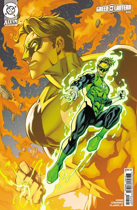 GREEN LANTERN (2023) #24 CVR E INC 1:25 CHRIS CAMPANA CARD STOCK VAR