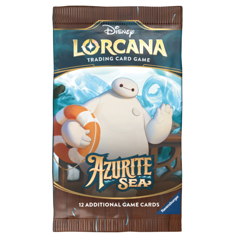 DISNEY LORCANA TCG: S6 AZURITE SEA BOOSTER PACK