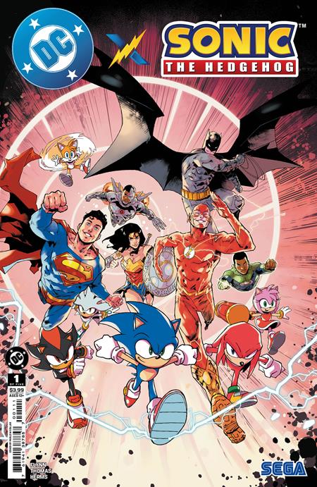 DC X SONIC THE HEDGEHOG (2025) #1 CVR A PABLO M COLLAR