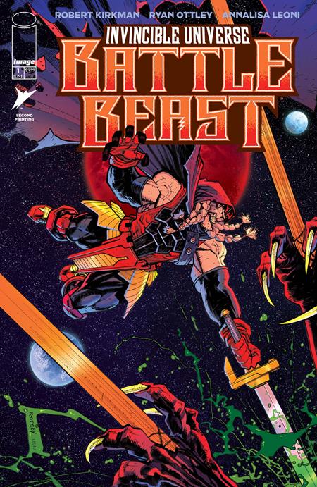 INVINCIBLE UNIVERSE BATTLE BEAST (2025) #1 2ND PTG CVR A RYAN OTTLEY VAR