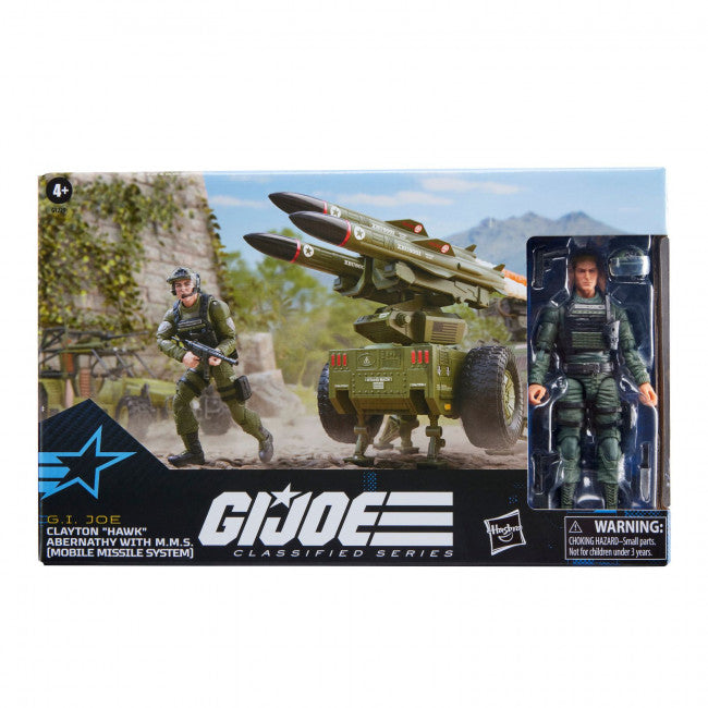 GI JOE CLASSIFIED SERIES #182 CLAYTON "HAWK" ABERNATHY WITH M.M.S (MOBILE MISSILE SYSTEM) AF