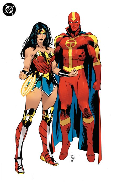JUSTICE LEAGUE UNLIMITED (2024) #17 CVR H DAN MORA CORNER BOX SPOT FOIL VAR