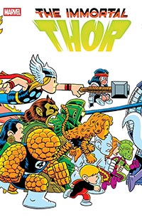 IMMORTAL THOR (2023) #22  CHRIS GIARRUSSO MARVEL UNIVERSE CONNECTING WRAP M
