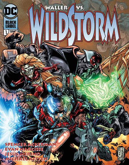 WALLER VS WILDSTORM (2023) #1 CVR B ERIC BATTLE VAR