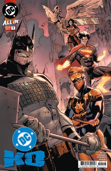 DC K.O. (2025) #1 THIRD PRINTING VAR