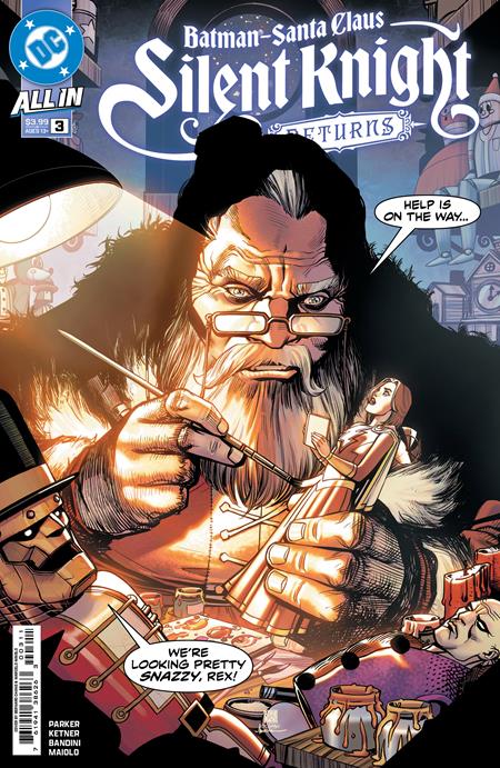 BATMAN SANTA CLAUS SILENT KNIGHT RETURNS (2024) #3 CVR A BERNARD CHANG