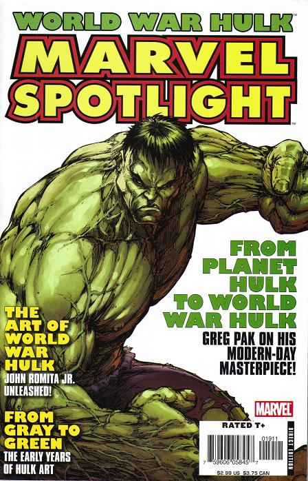MARVEL SPOTLIGHT WORLD WAR HULK