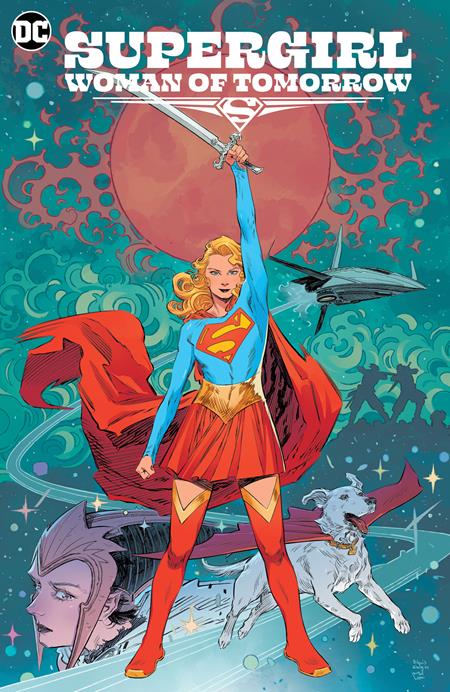 SUPERGIRL WOMAN OF TOMORROW TP - DAMAGED DUE TO MISCUT (TEAR IN A PAGE)